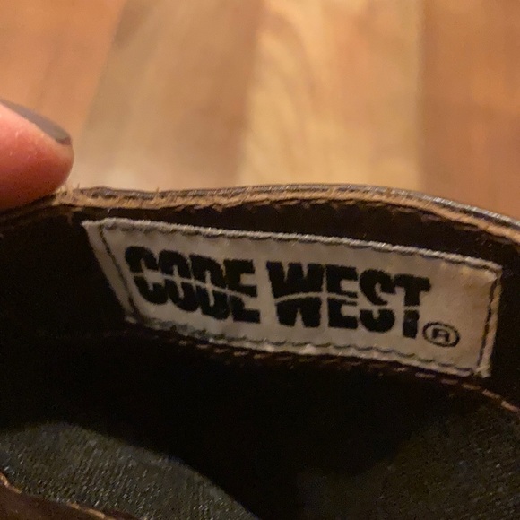 Code west western boots size 6m - Picture 9 of 9